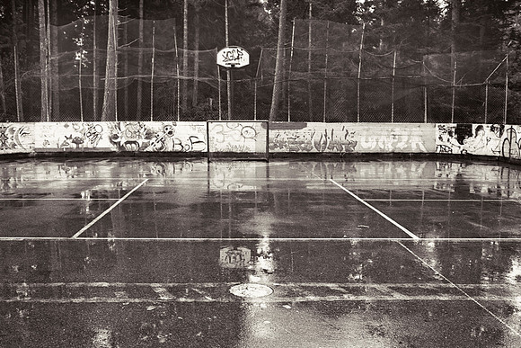 Rainy Playground, Gabriola Island