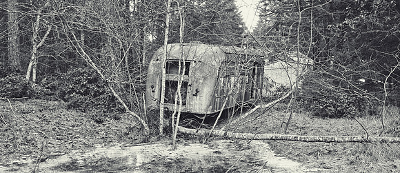 Abandoned Trailer, Gabriola Island