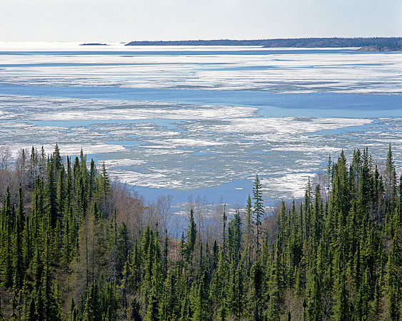 Spring Breakup, Mouth of Yellowknife Bay. 2000