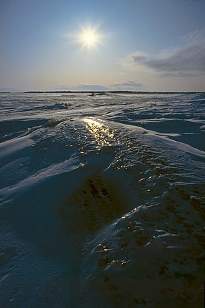 Icy Rock, Yellowknife Bay, 1985